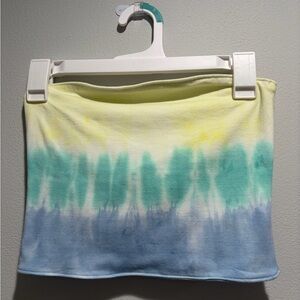 SO Teen Tie-Dye Tube Top - Size Small (Teenager)